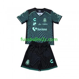 Fußballtrikots Santos Laguna Kinder Auswärts Trikotsatz 2024-2025
